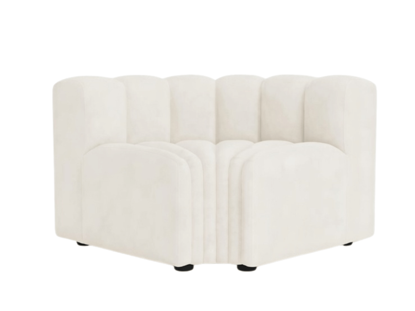 ARC INNER SOFA SECTION - CREAM