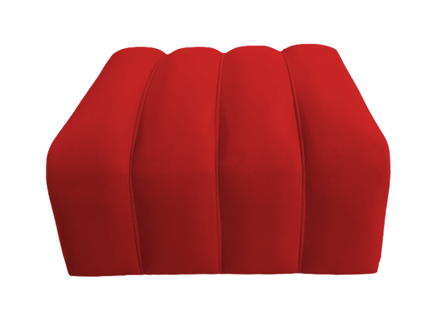 ARC OTTOMAN - RED