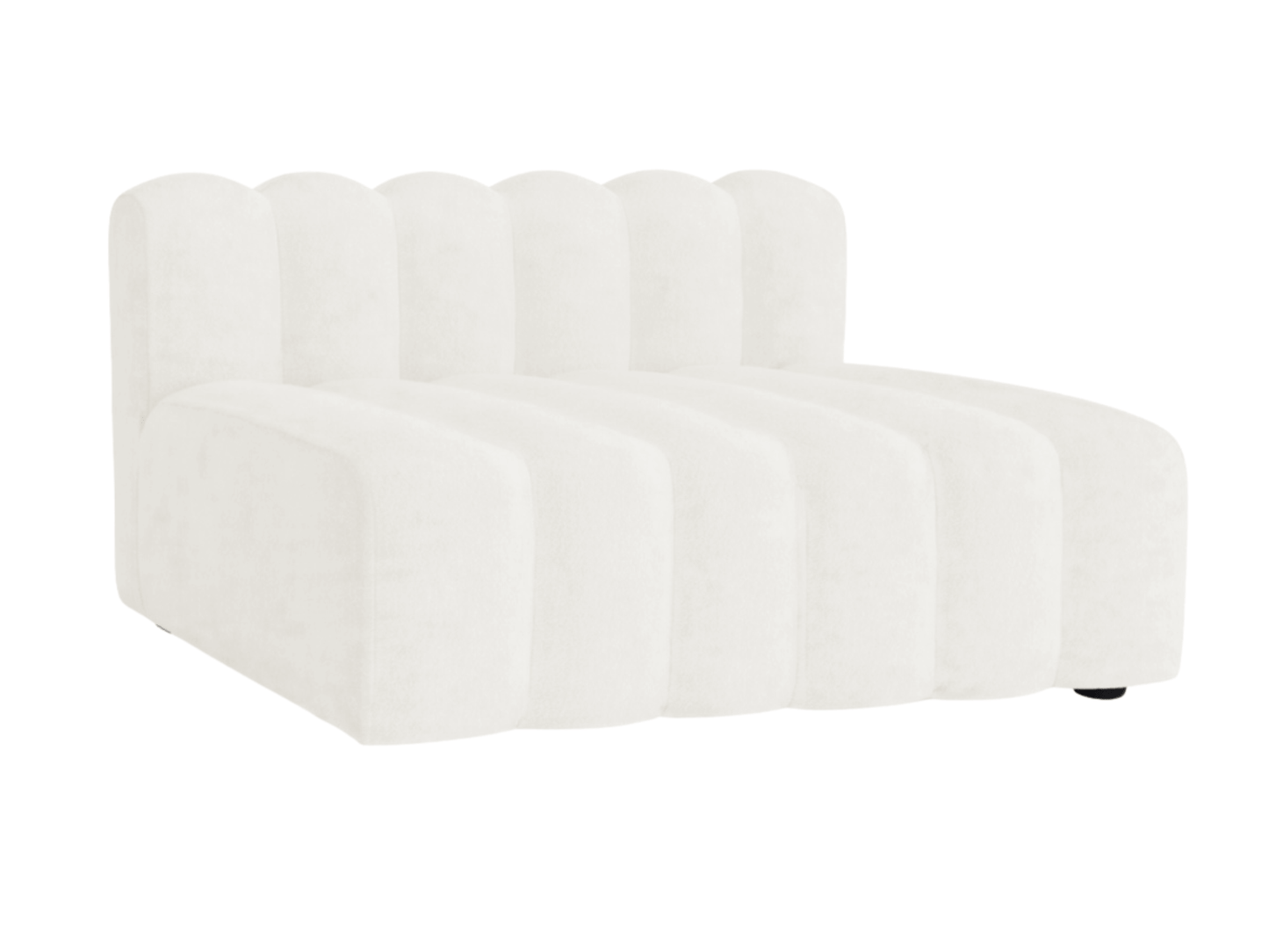 ARC STRAIGHT SOFA SECTION - CREAM