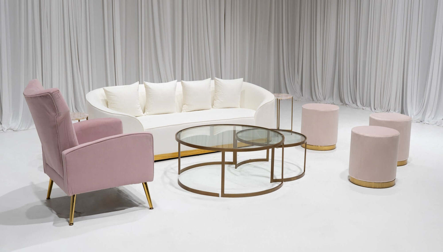 ATLANTA SOFA GROUPING 6 - CREAM
