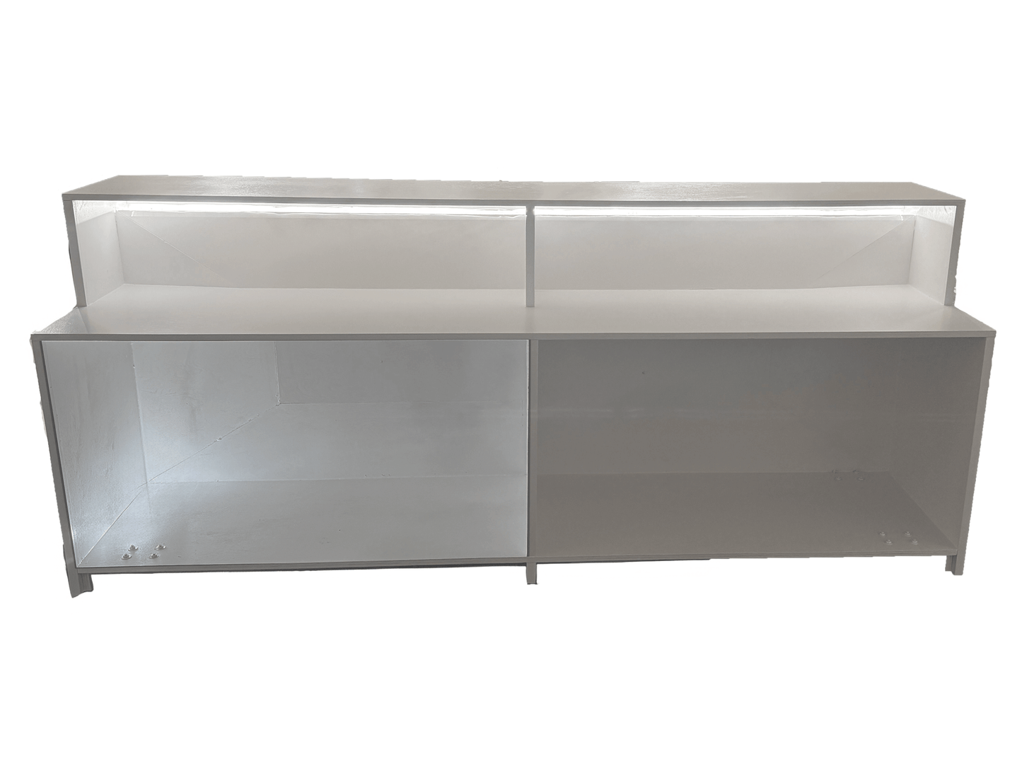 AUGUSTA 8FT BAR - WHITE