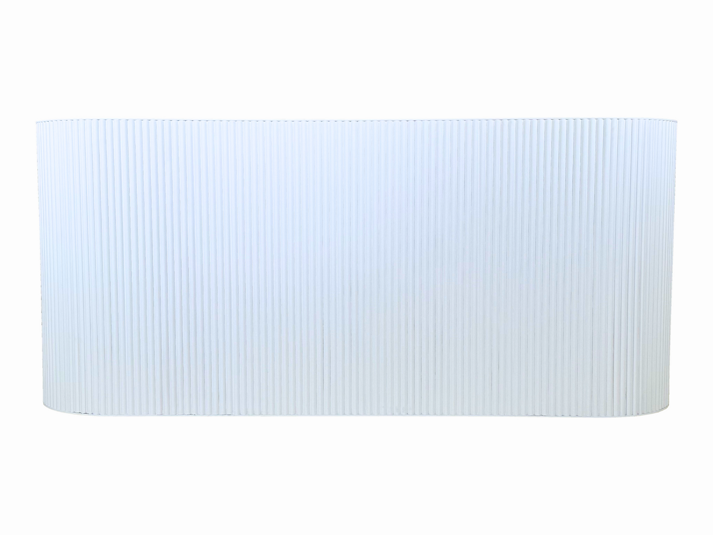 FAIRMONT FLUTED 8FT BAR - WHITE