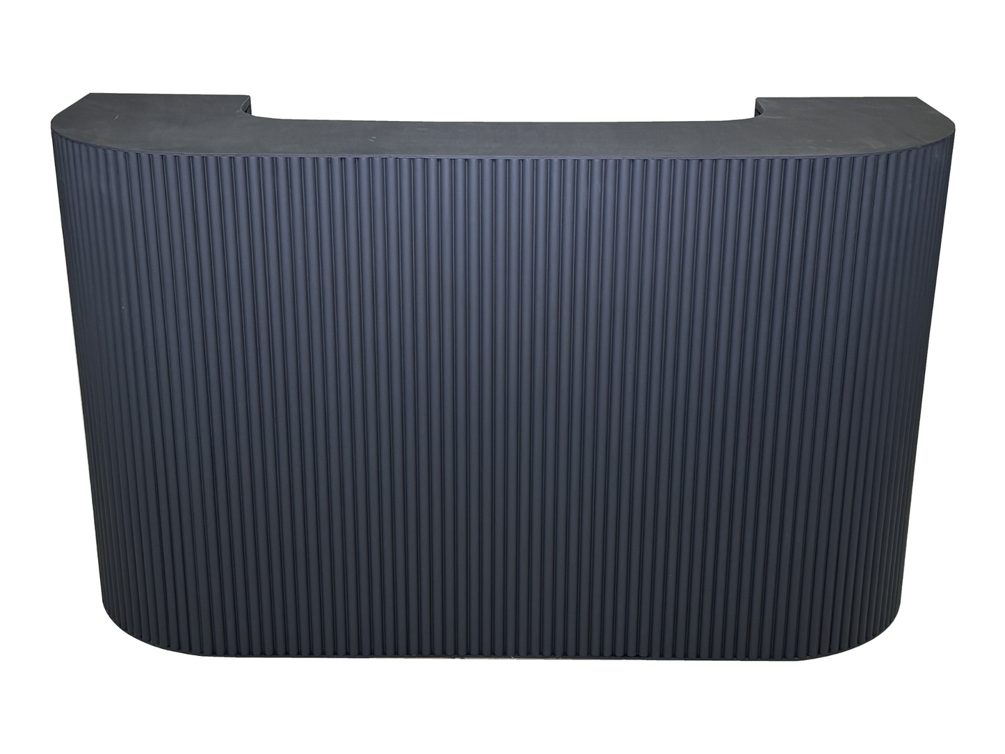 FAIRMONT FLUTED 6FT BAR - BLACK