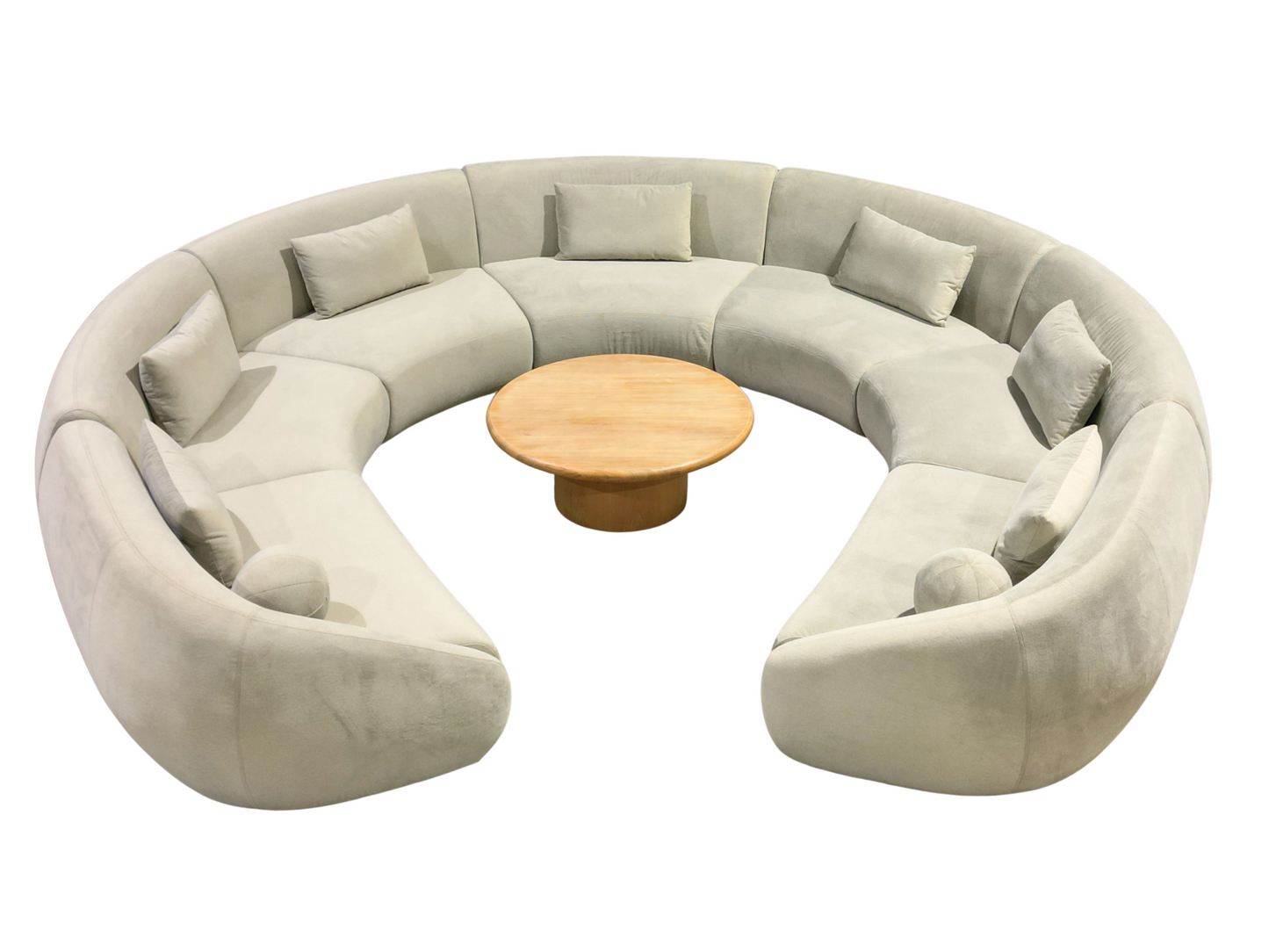FULTON SOFA (7PC) - LIGHT TAUPE