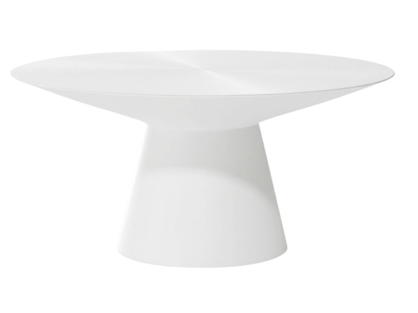 MILAN COFFE TABLE - WHITE - H 18.11" / W 35.43" / D 35.43" Transform your event space with the Milan Coffee Table, a contemporary piece that commands attention through its elegant white finish. This versatile coffee table serves as both a striking focal p