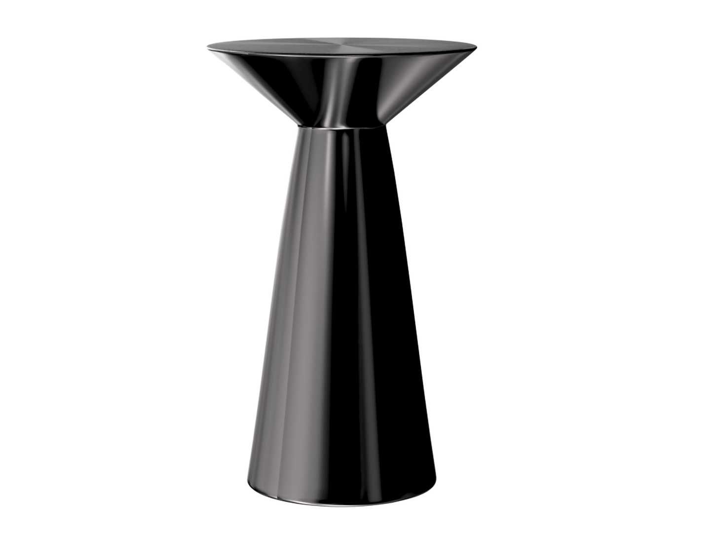 MILAN HIGHBOY TABLE - BLACK
