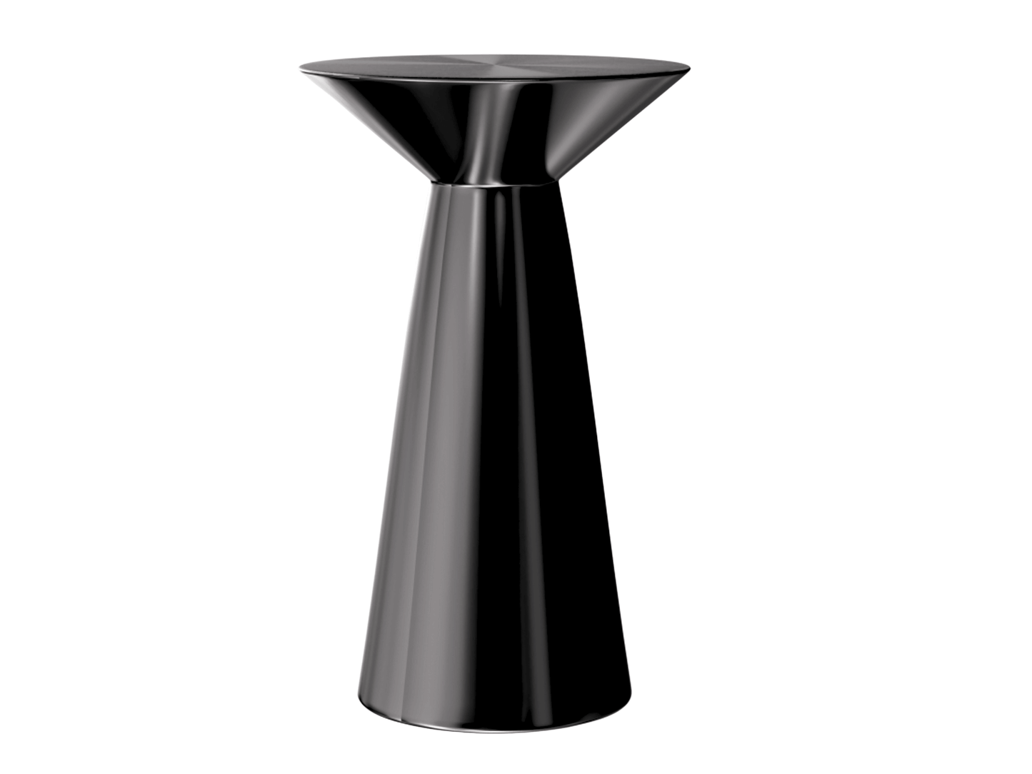 MILAN HIGHBOY TABLE - BLACK
