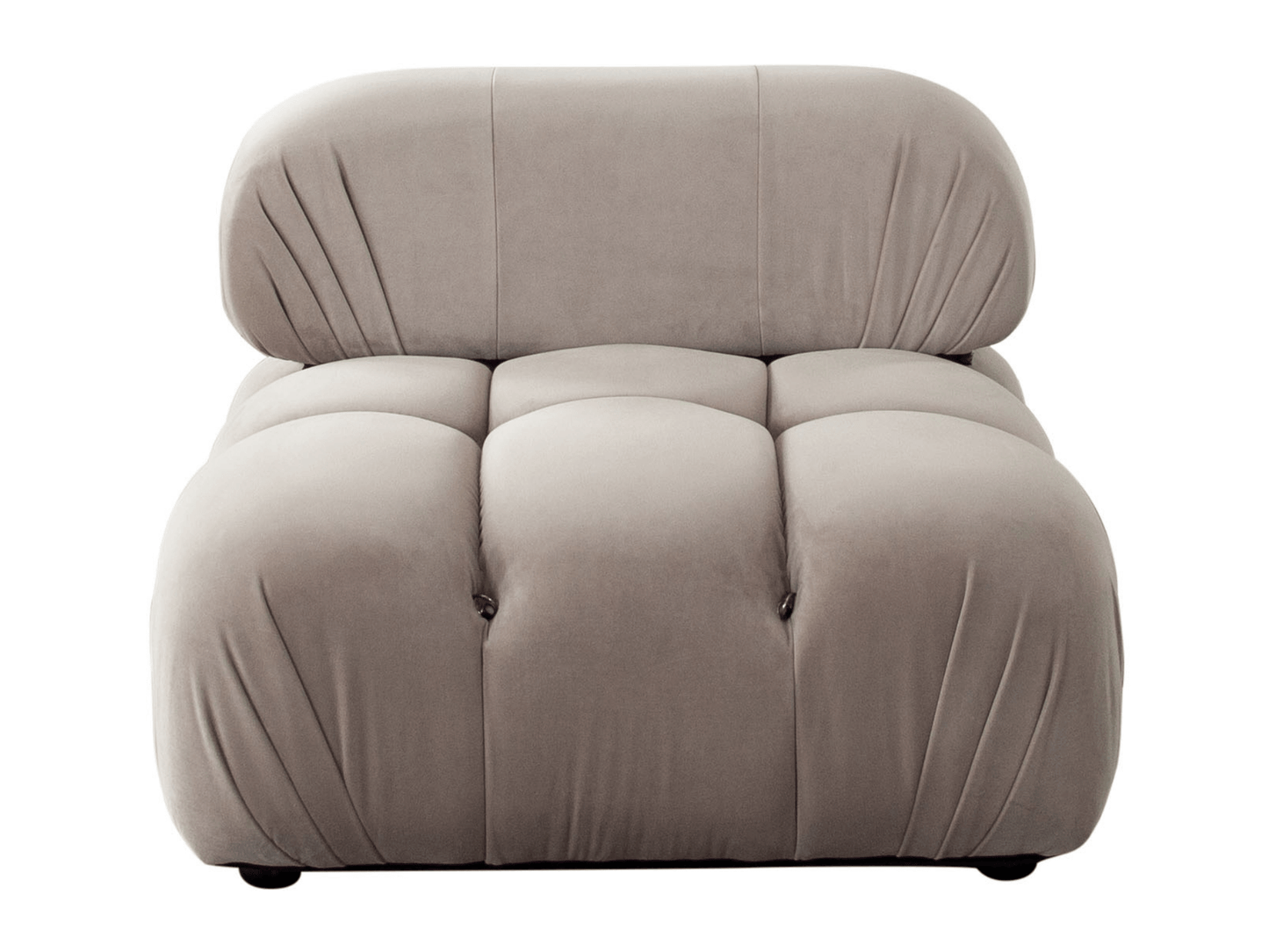 MILANO CHAIR - TAN - H 30" / W 35" / D 35" | Chair Height 18" The Milano Chair in tan is a unique addition to any space. With its rounded contours and soft, pillow-like aesthetic, this lounge chair offers both style and comfort. Its low to the ground desi