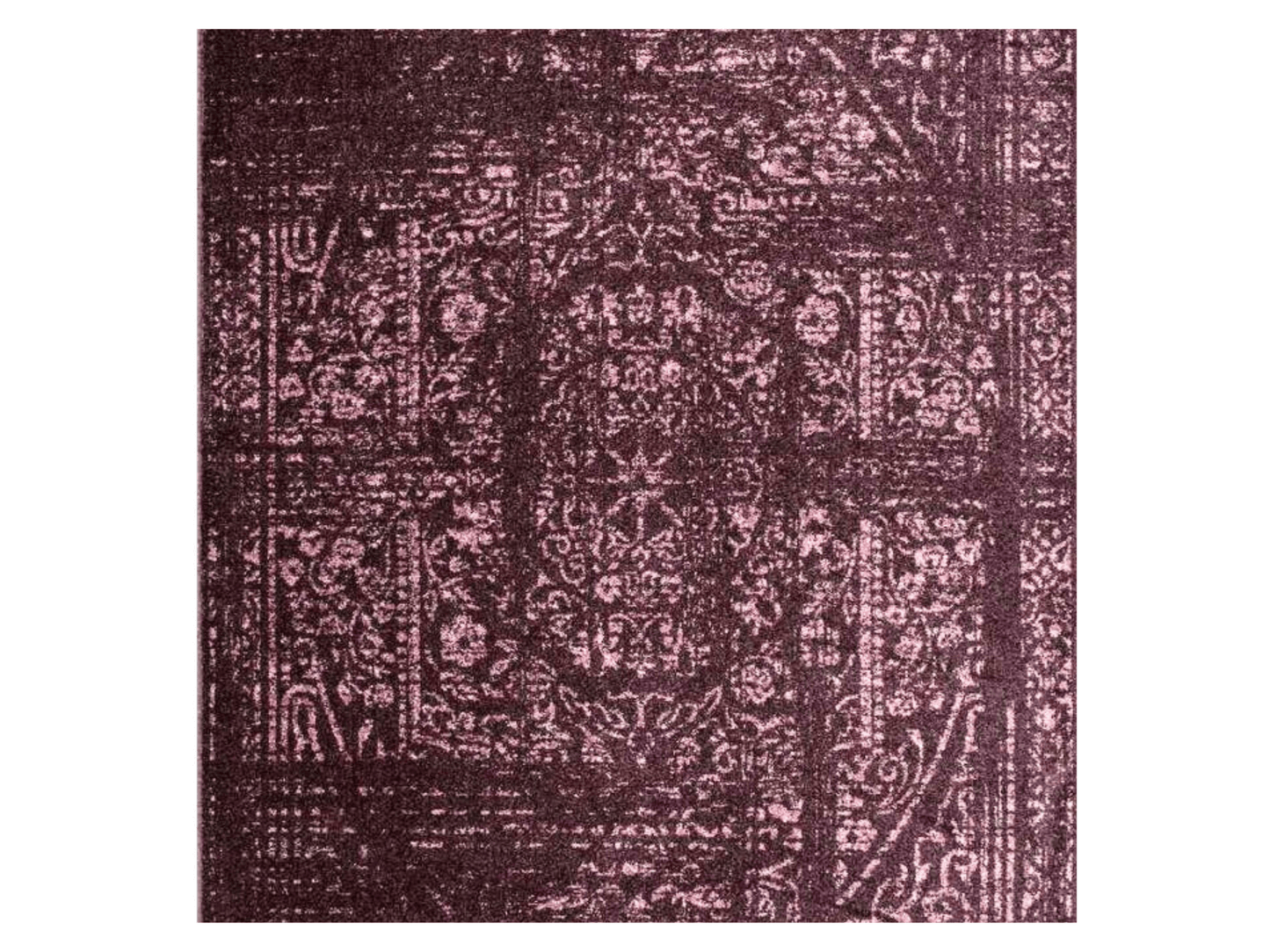 PATTERNED AREA RUG - PURPLE BURGUNDY | 10' x 14' - Accentuate your event space with LLL's luxurious 10' x 14' purple burgundy patterned area rug. Let the plush, 100% polyester fibers instantly transform your event décor while providing superior comfort. W