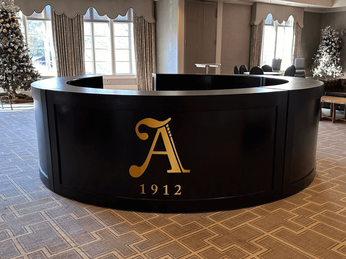 SAVANNAH CIRCULAR BAR - BLACK