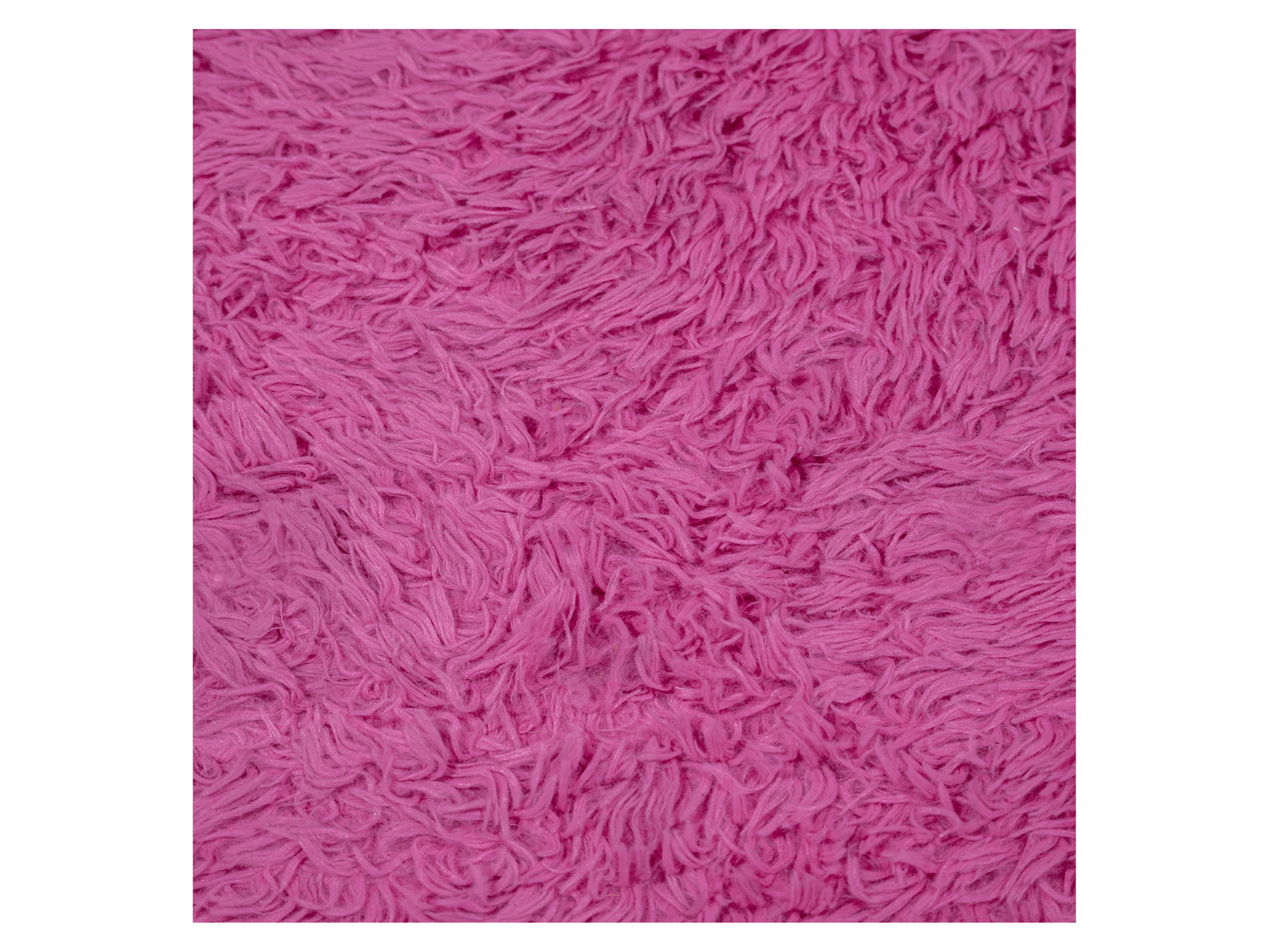 SHAG RUG - PINK | 6' x 9' - LLL's Shag Rug is designed for comfort and style. Its' soft shag pile and pink color bring a cozy touch to any room, while its flat-weave construction ensures long-lasting durability.