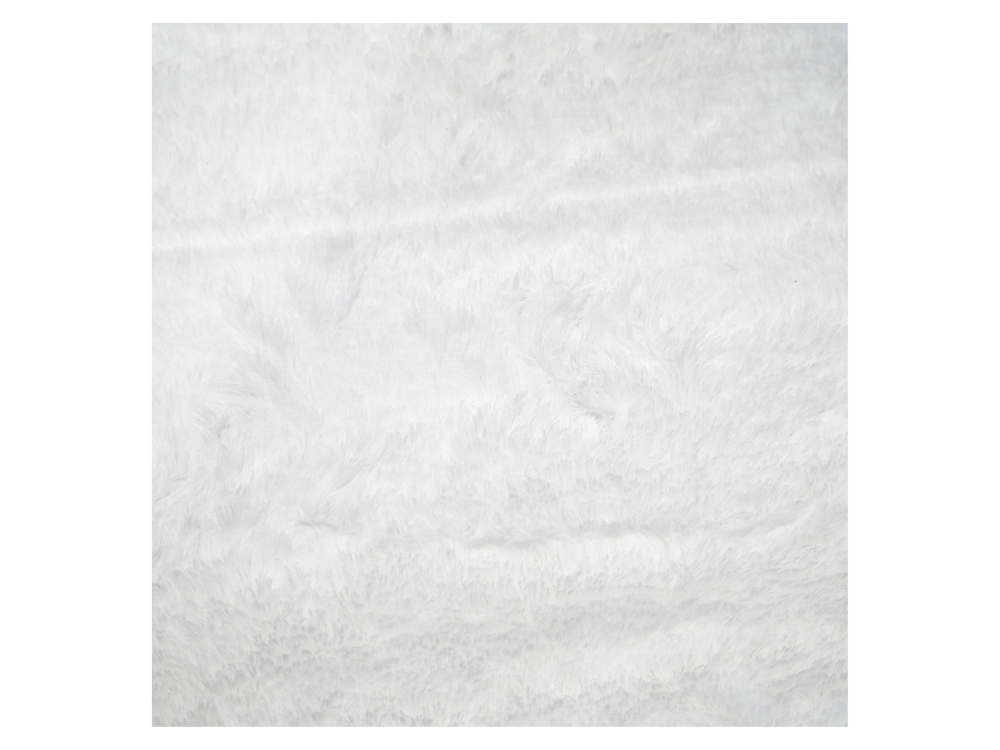 SHAG RUG - WHITE | 8' x 10'