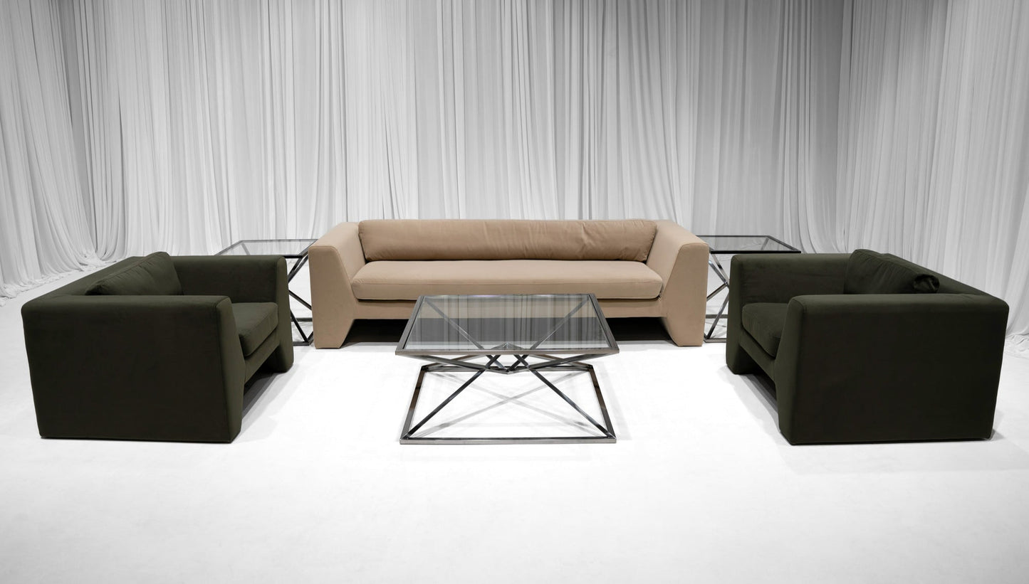 ZELDA SOFA GROUPING 3 - CAMEL