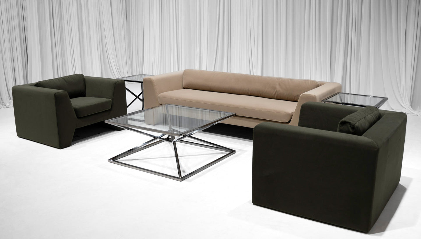 ZELDA SOFA GROUPING 3 - CAMEL