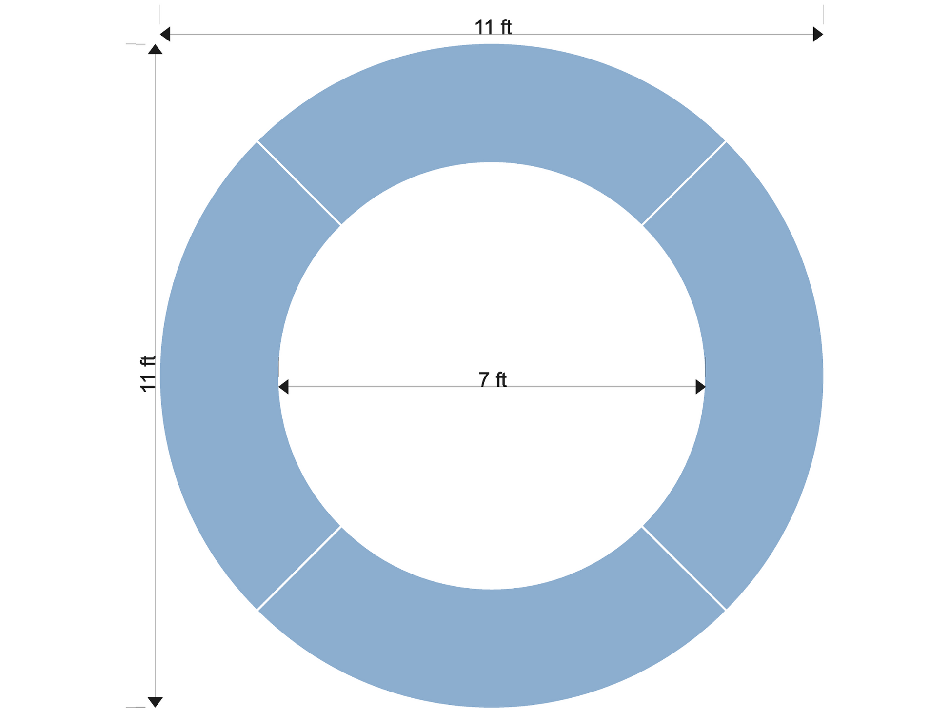 SKYY LOOP CIRCULAR BAR - GOLD