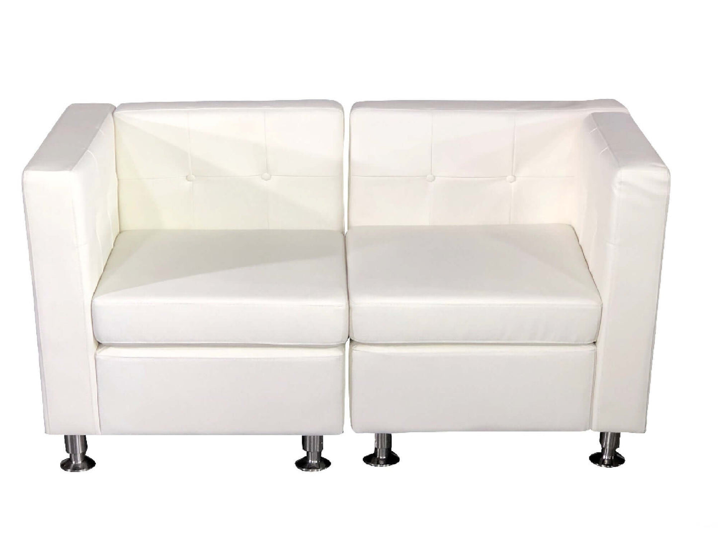 CLUB 2PC SOFA - WHITE