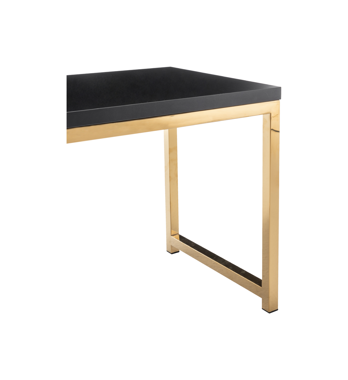 METRO ACCENT TABLE - BLACK/GOLD