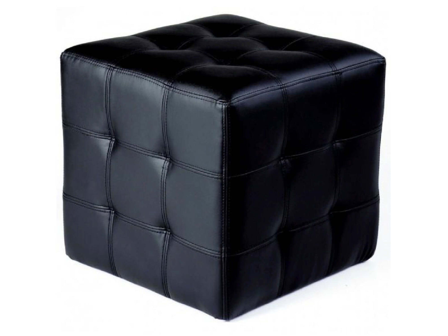LENOX PETITE CUBE - BLACK - H 16.5" / W 16.5" / D 16.5" The Lenox Petite Cube is a smaller cube ottoman is the perfect addition to complete your selected seating arrangement. This ottoman pairs seamlessly with the Club, Midnight, Lenox collections or can
