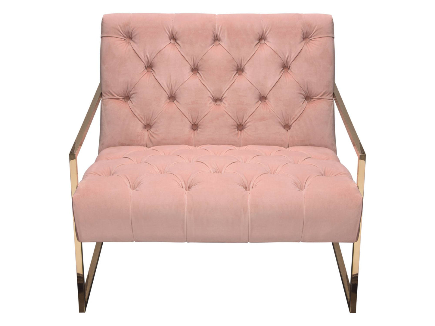 CAMERON ARMCHAIR - BLUSH PINK