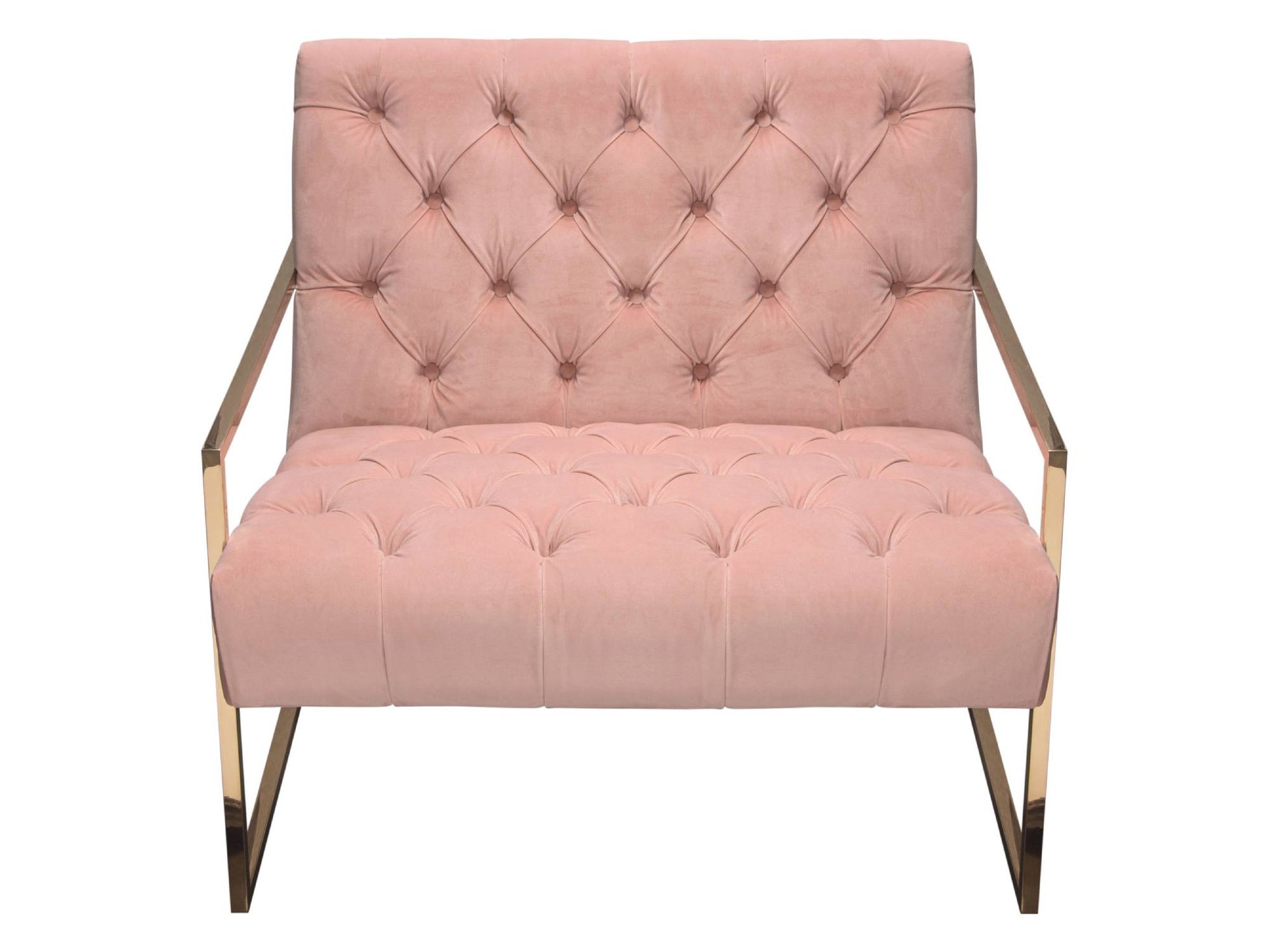 CAMERON ARMCHAIR - BLUSH PINK