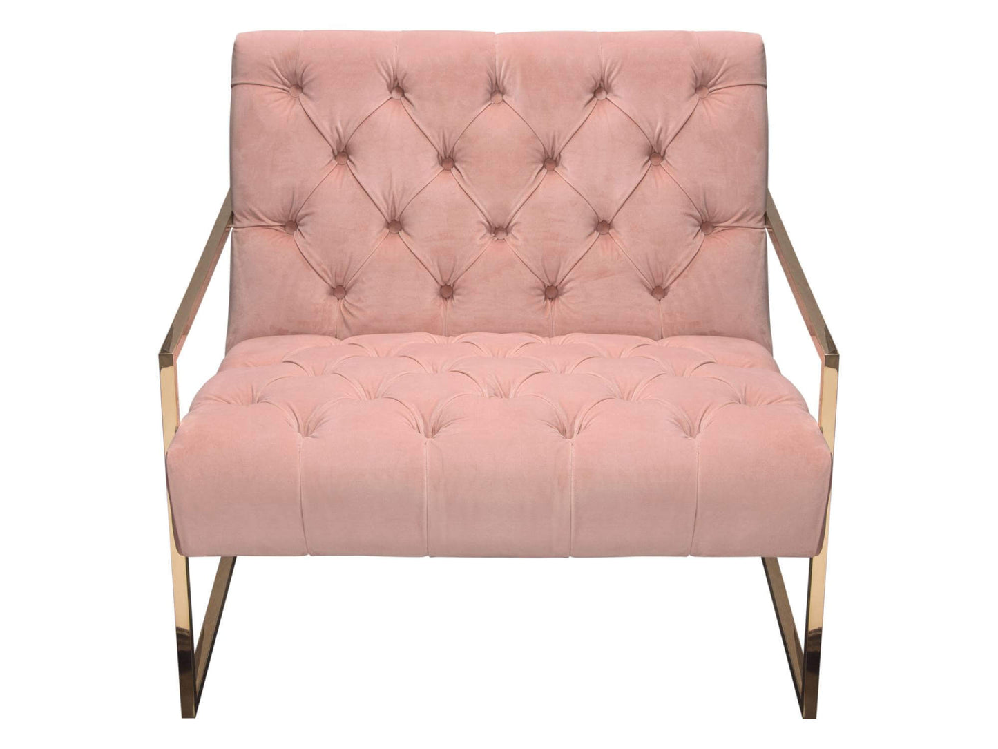 CAMERON ARMCHAIR - BLUSH PINK
