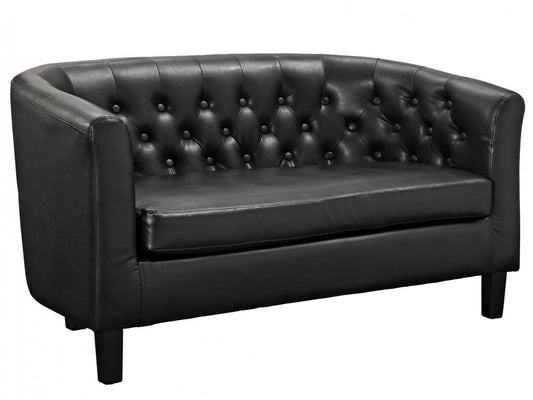 CAMBRIDGE LOVESEAT - BLACK