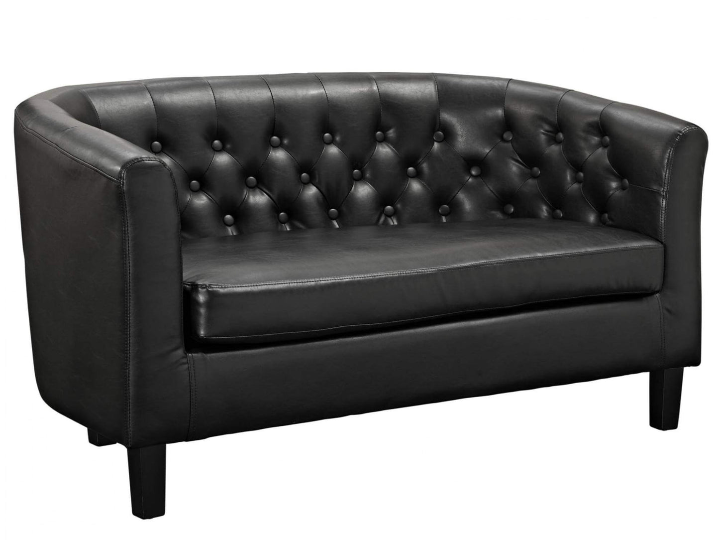 CAMBRIDGE LOVESEAT - BLACK