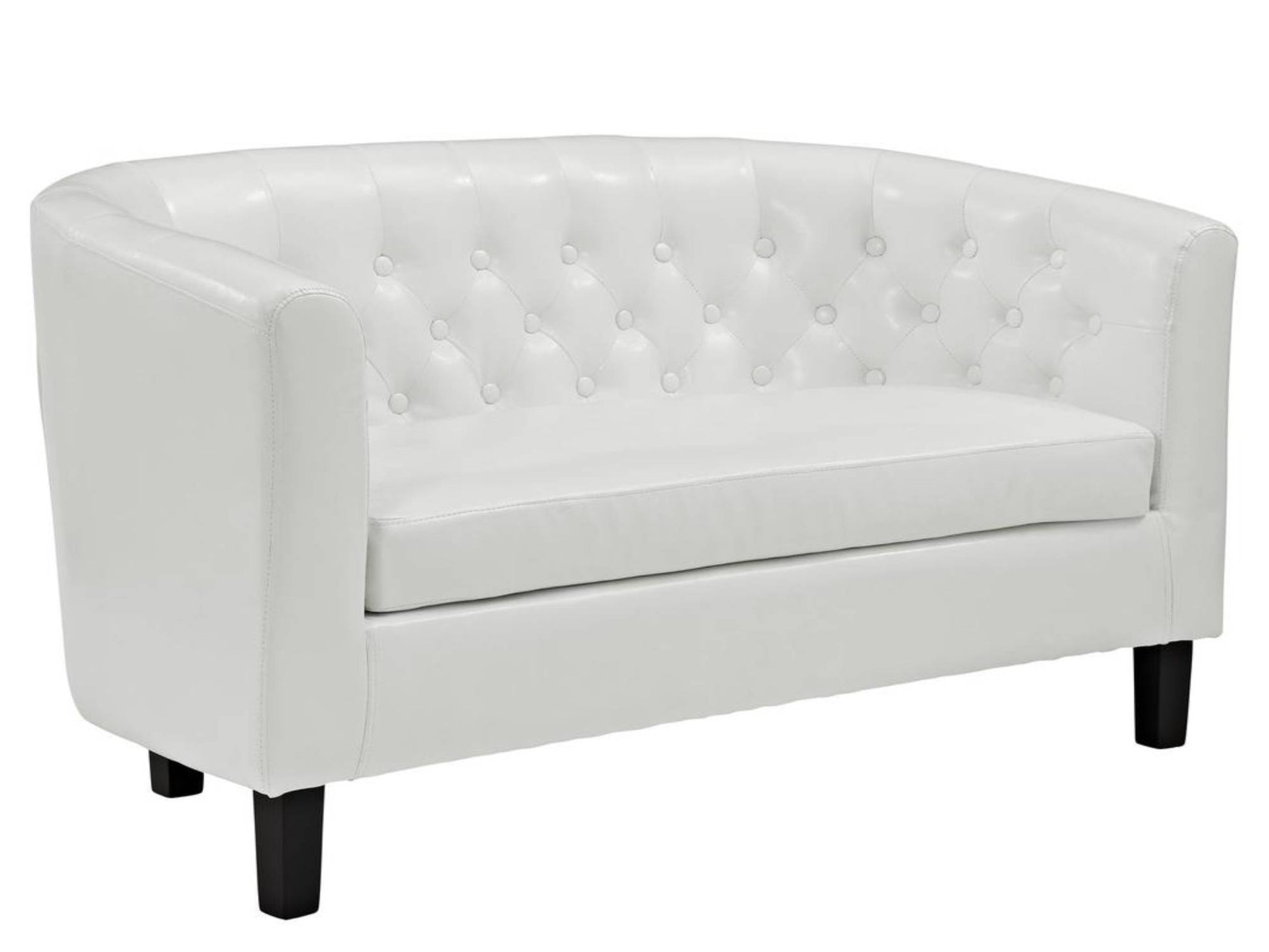 CAMBRIDGE LOVESEAT - WHITE