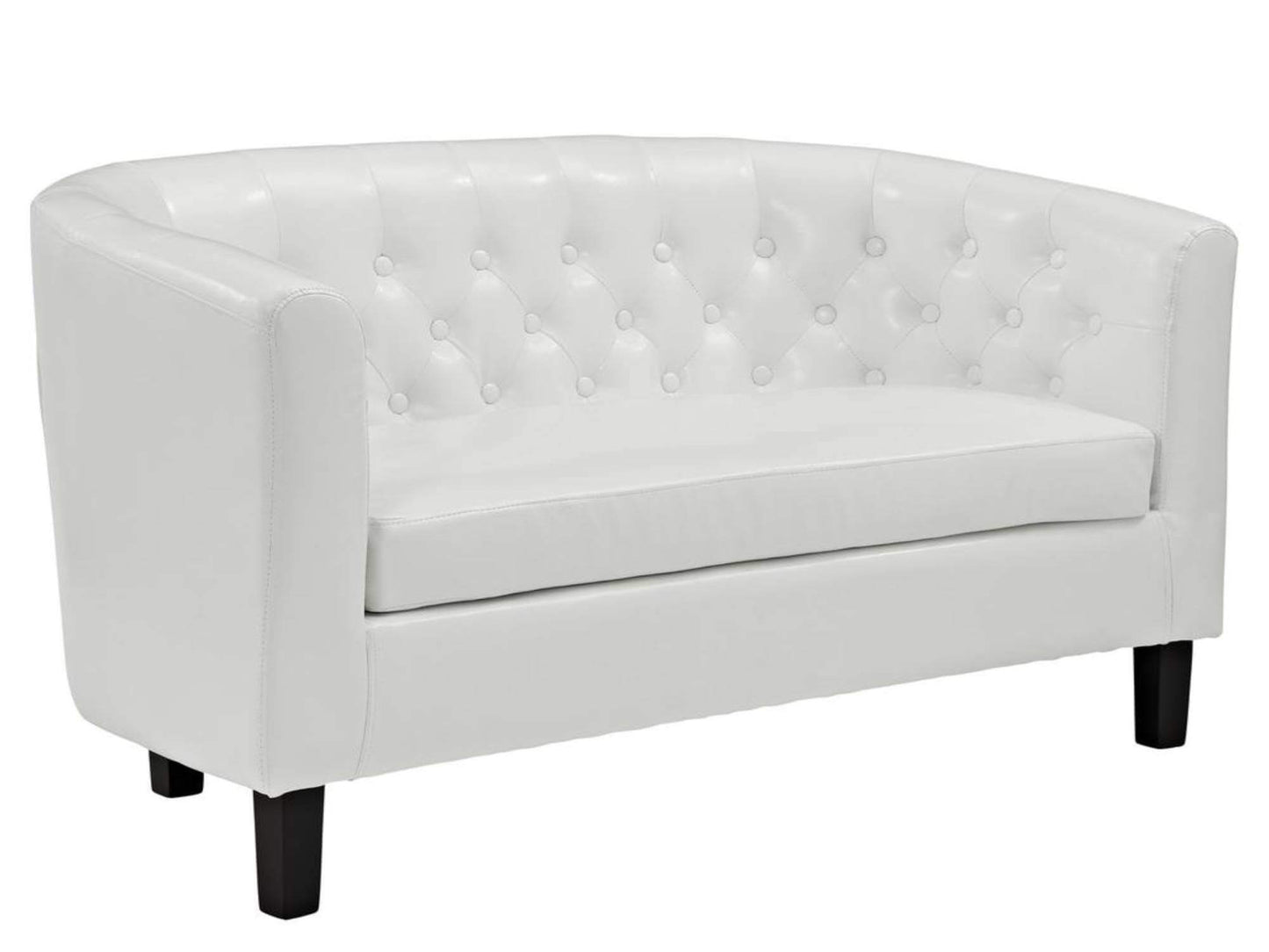 CAMBRIDGE LOVESEAT - WHITE