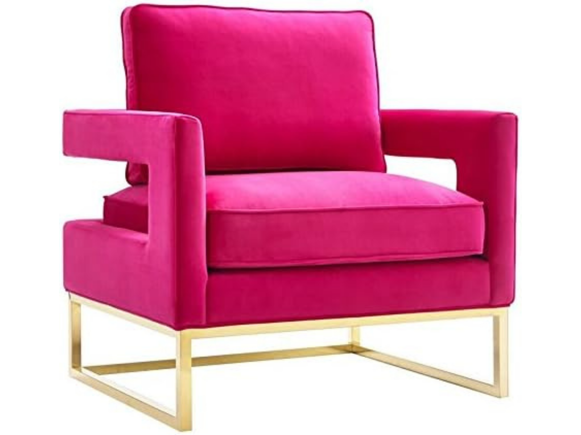 CAPRI ARMCHAIR - HOT PINK