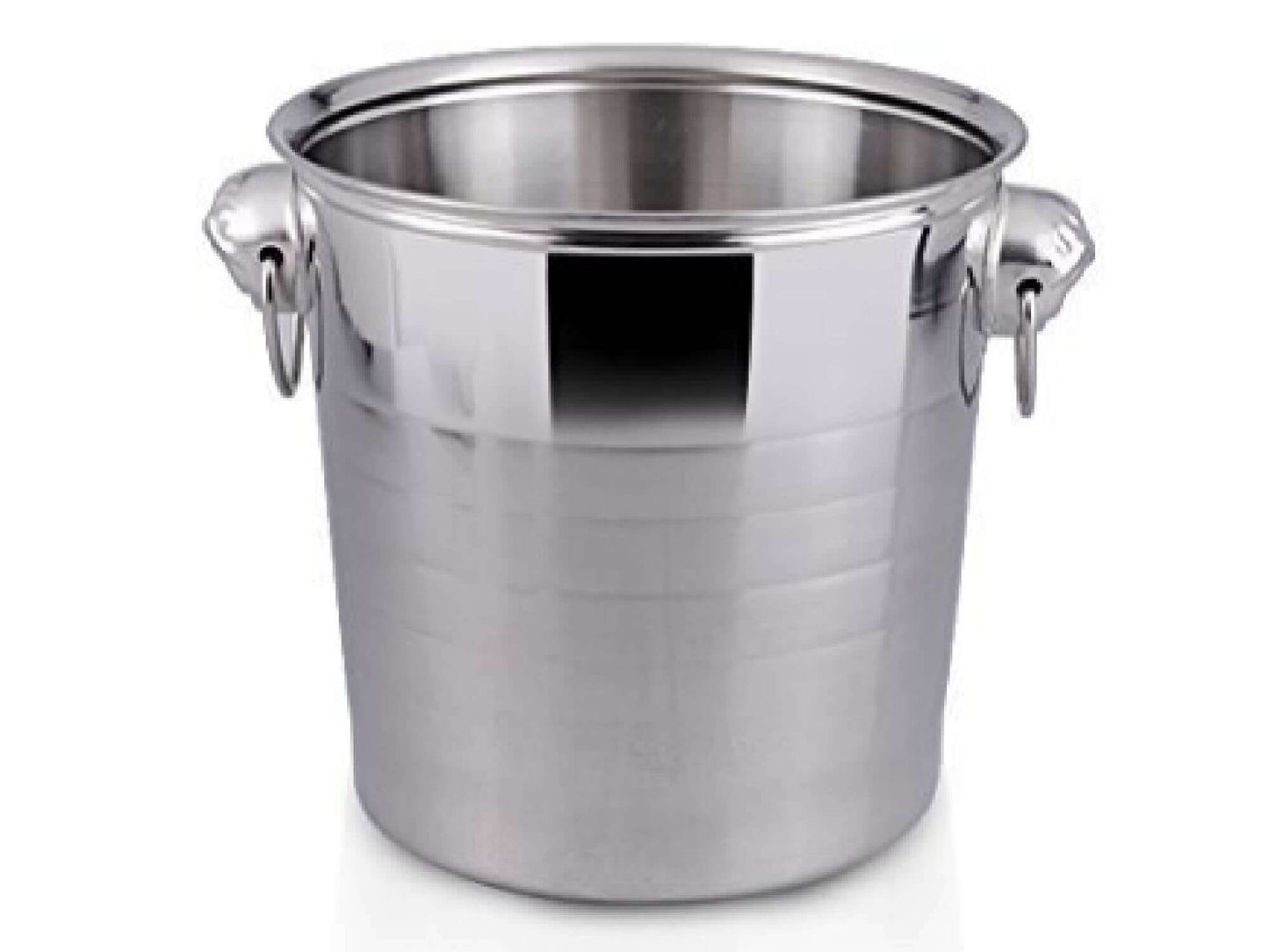 CHAMPAGNE BUCKET | 6Qt - LLL's Elegant 6Qt champagne bucket is perfect for festive occasions! It's made of stainless steel, so it's durable and easy to clean. Enjoy a cool beverage with this classic and chic champagne bucket.