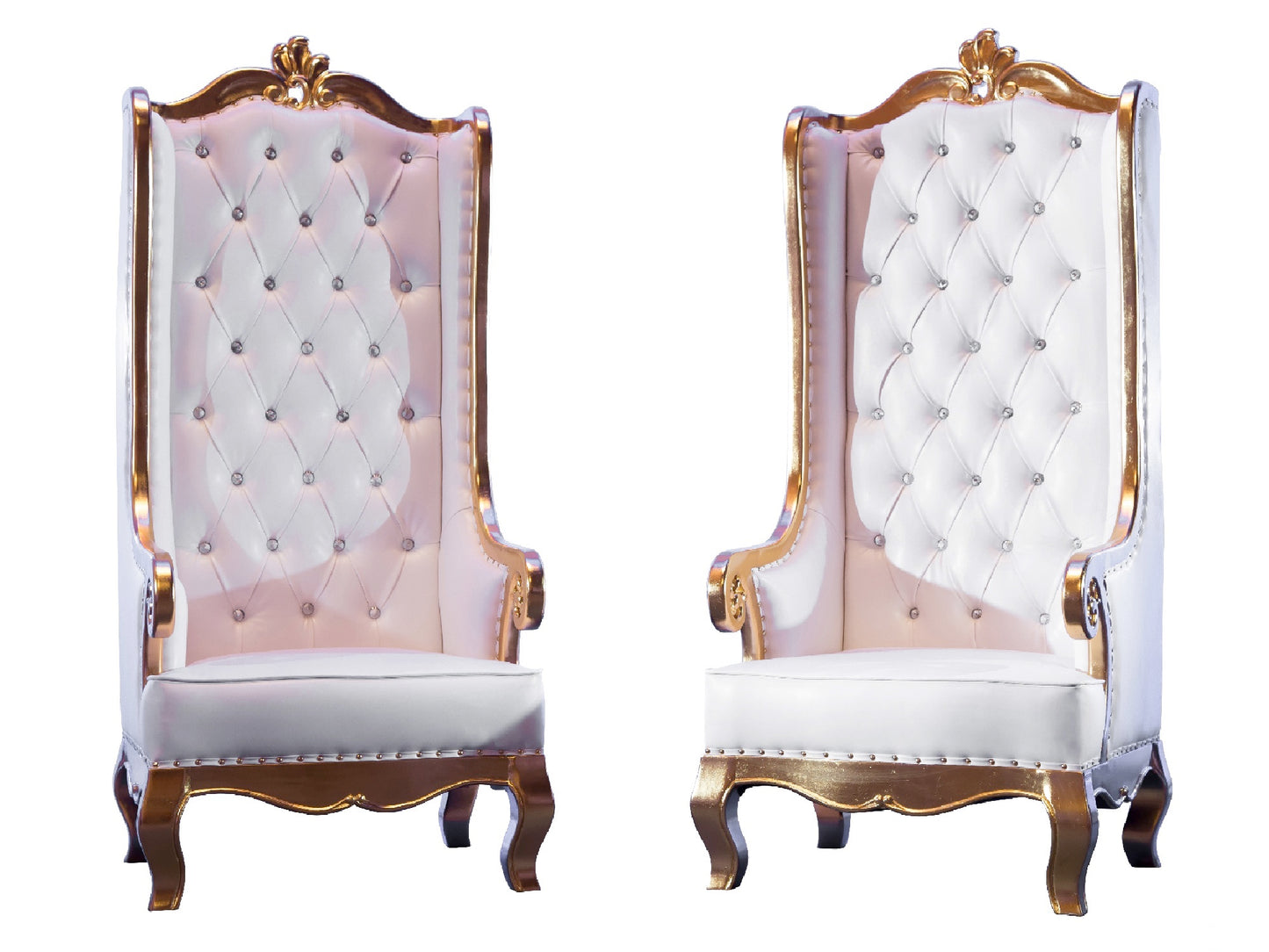 CHARLOTTE THRONE CHAIR - GOLD