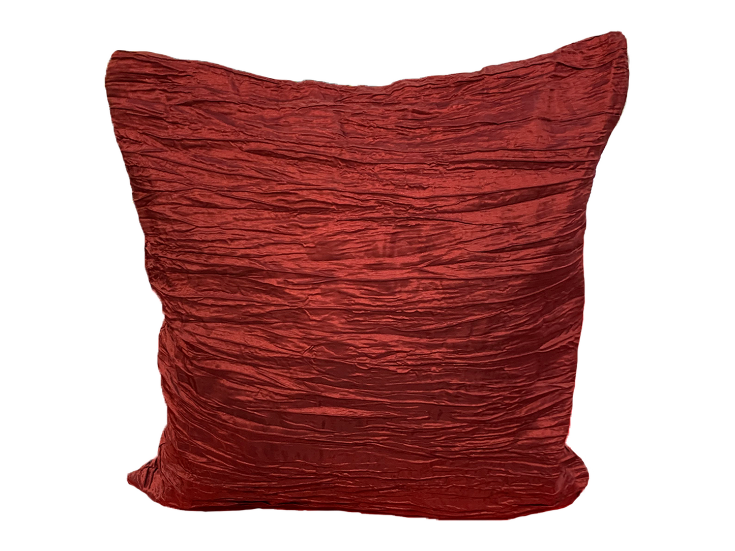 CRINKLE PILLOW - CHERRY
