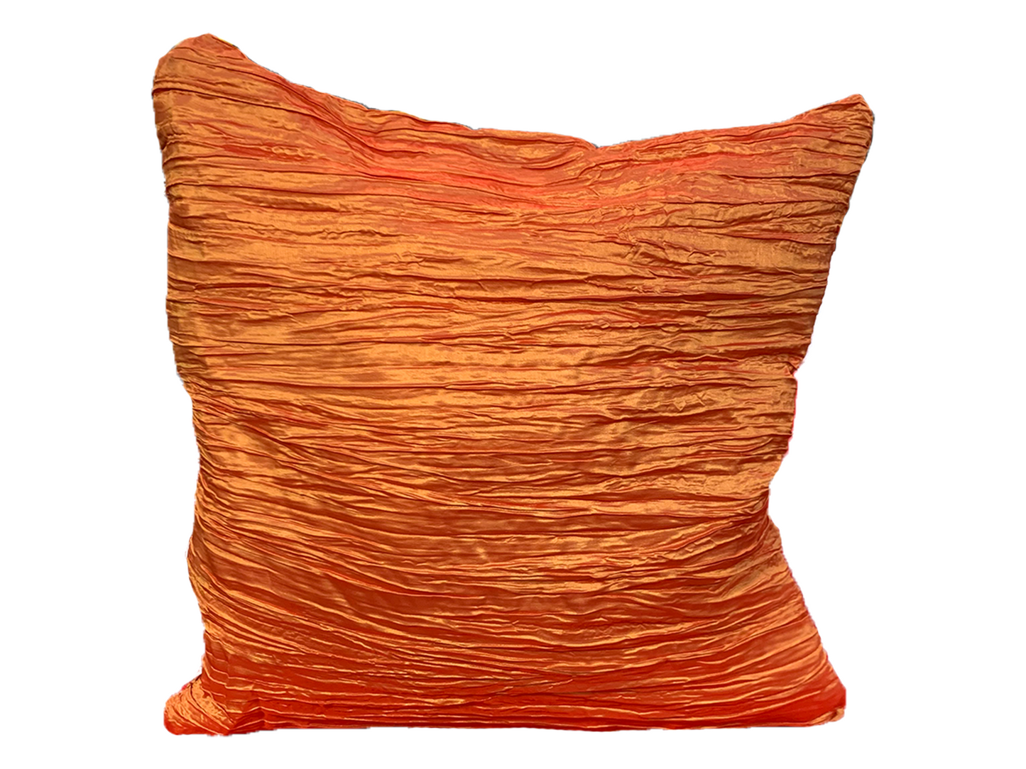 CRINKLE PILLOW - ORANGE