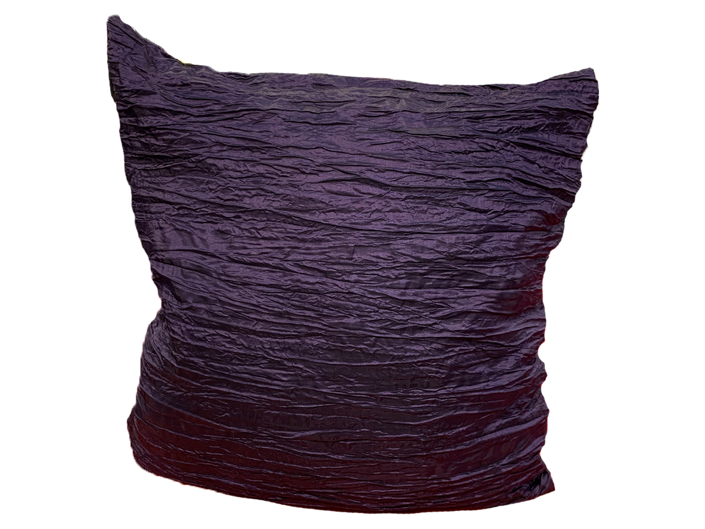 CRINKLE PILLOW - RAISIN