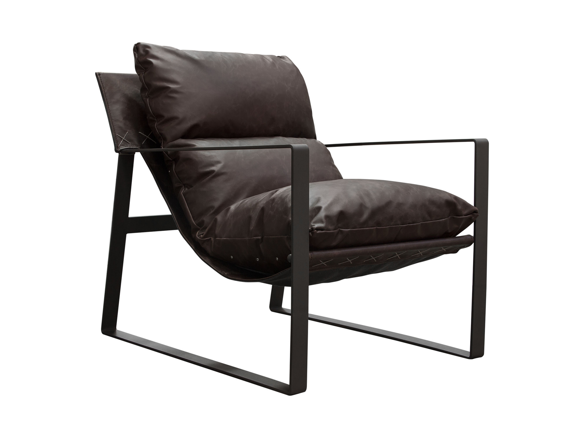 DRAKE ARMCHAIR - CHOCOLATE