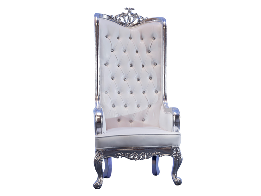 ELIZABETH THRONE CHAIR - PLATINUM