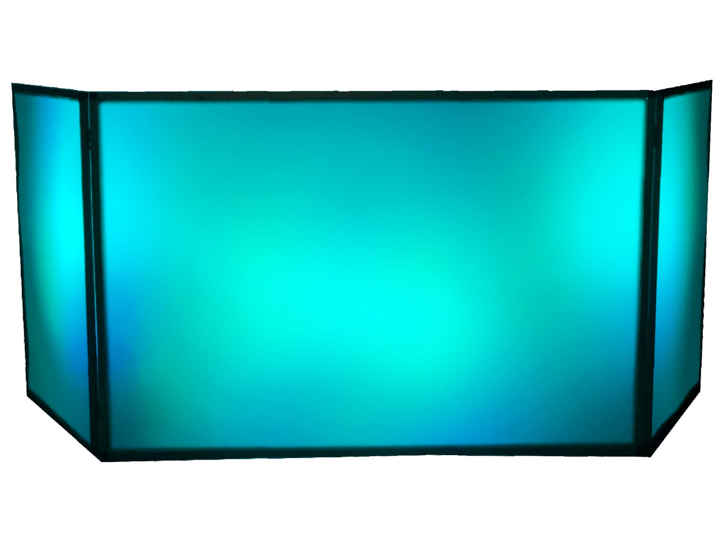 6FT-WIDE ACRYLIC TRI-FOLD DJ FAÇADE