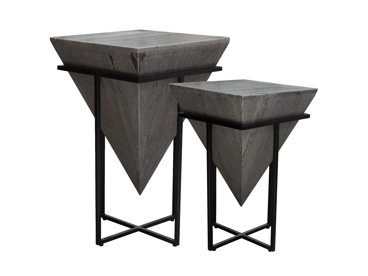 GEMSTONE COFFEE TABLE - GREY