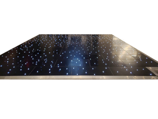 GLOSSY LED STARLIT DANCE FLOOR - BLACK