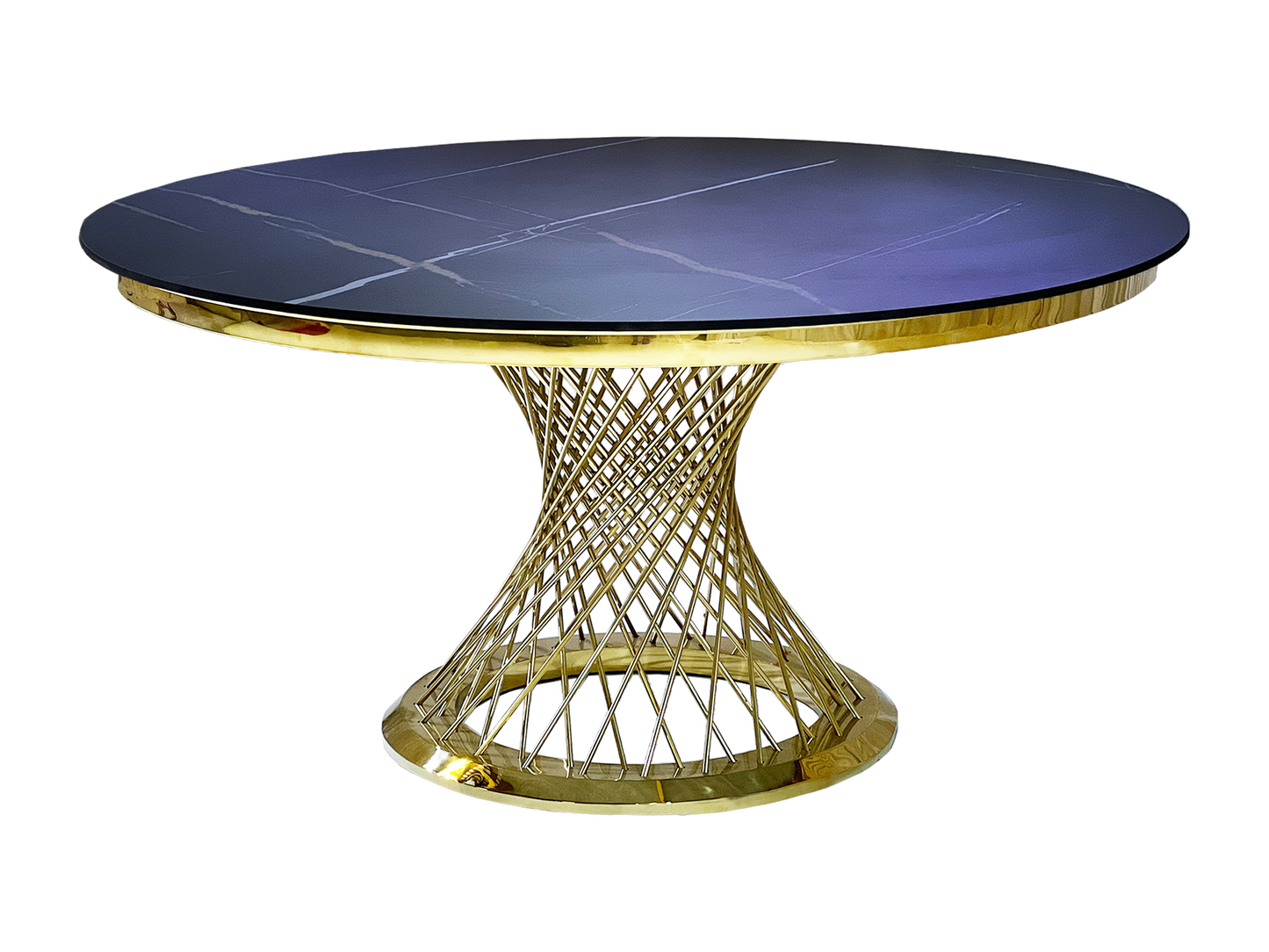 INFINITE DINING TABLE - BLACK MARBLE