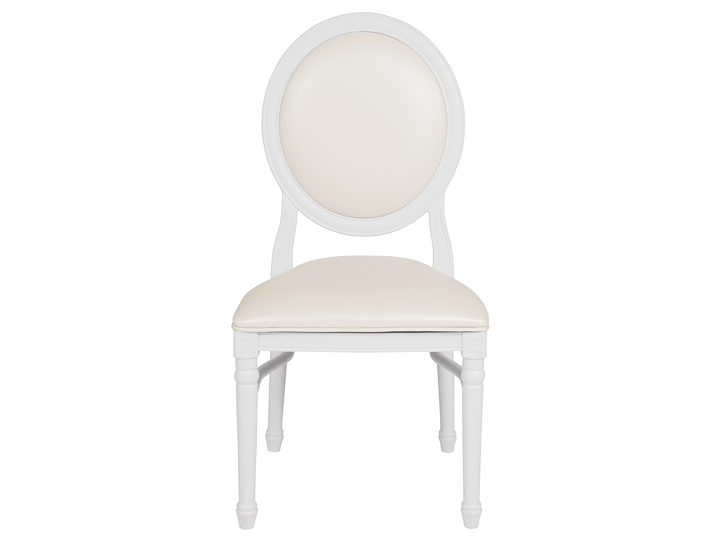 KING LOUIS CHAIR - WHITE