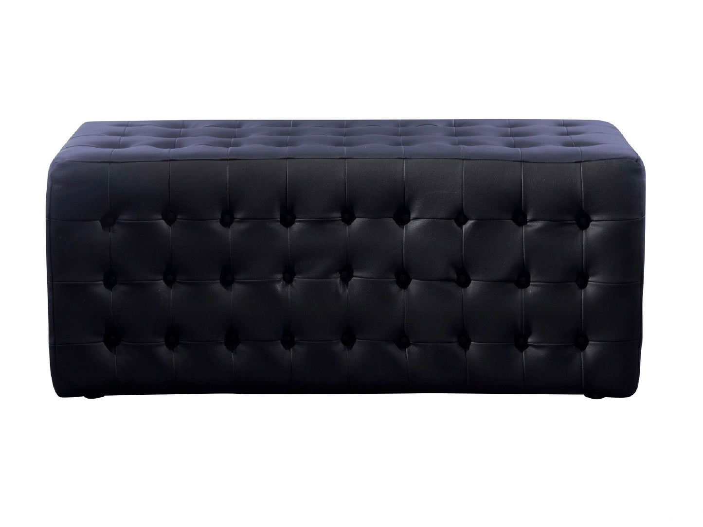 LENOX BENCH OTTOMAN - BLACK