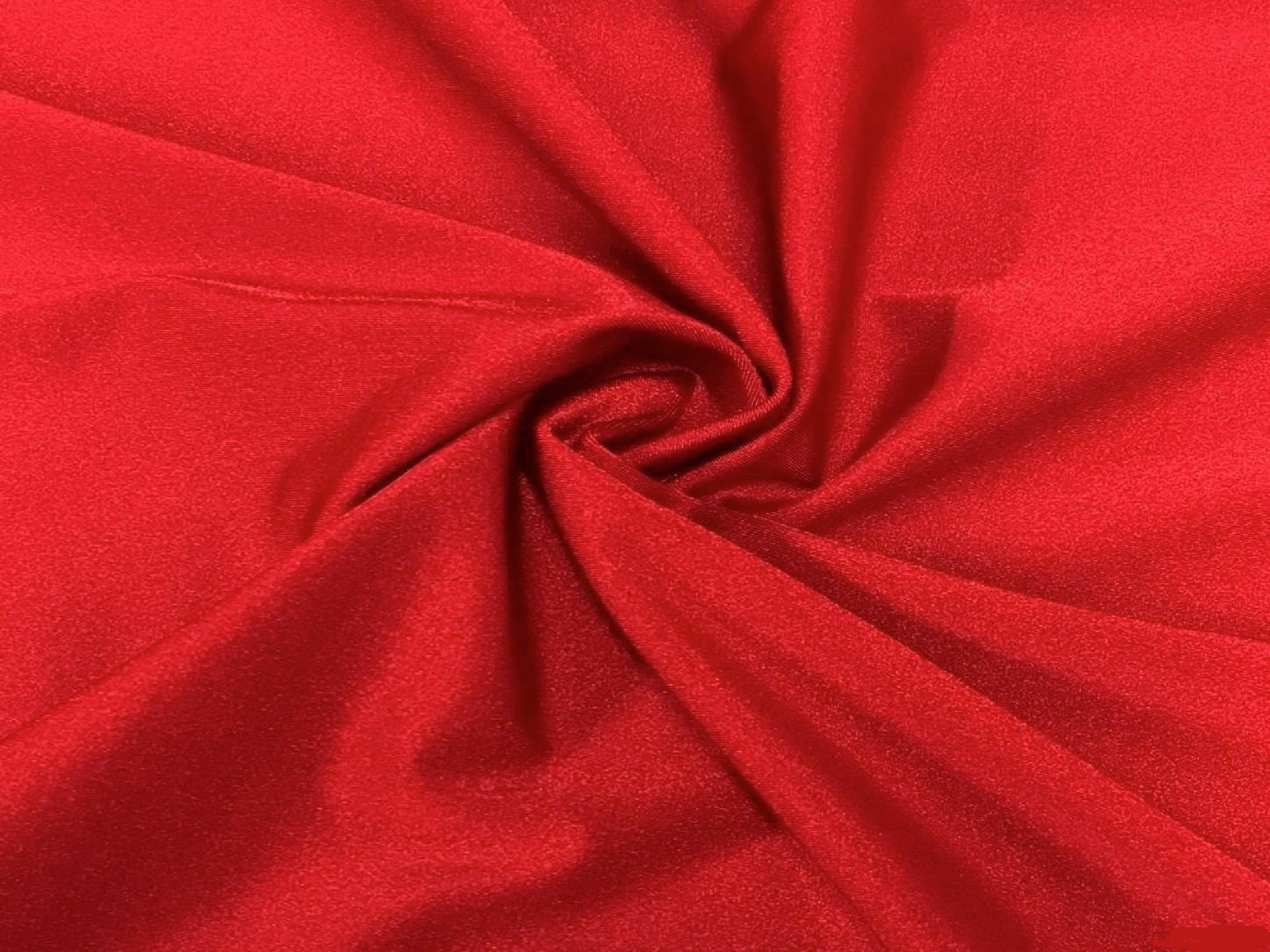 LITE L'AMOUR DRAPE - RED - H 20' / W 54" LLL's L'amour Drape - Red. This red has a unique drapery effect that gives your look a sophisticated edge. Perfect for any formal event or occasion, you'll look timeless with this stunning red.