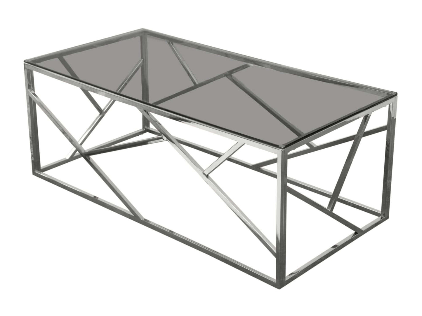 MOSAIC COFFEE TABLE - SILVER