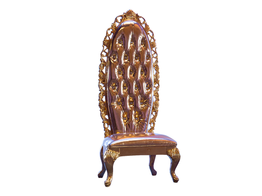 MALDIVES THRONE CHAIR - GOLD
