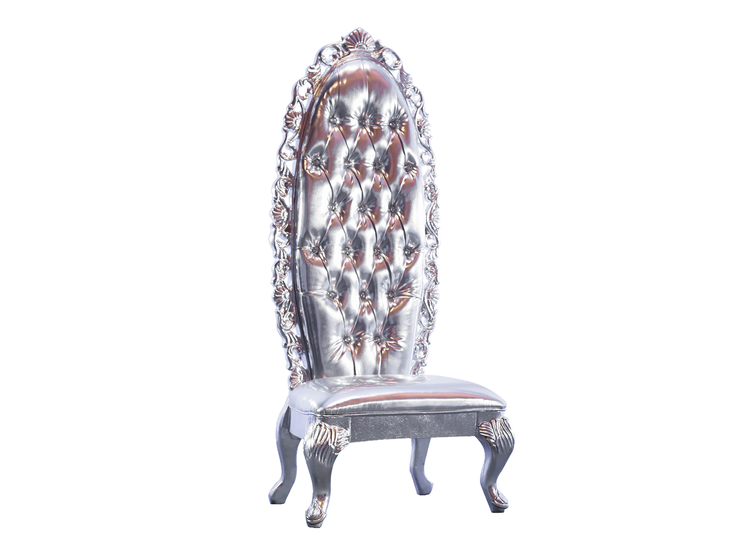 MALDIVES THRONE CHAIR - PLATINUM