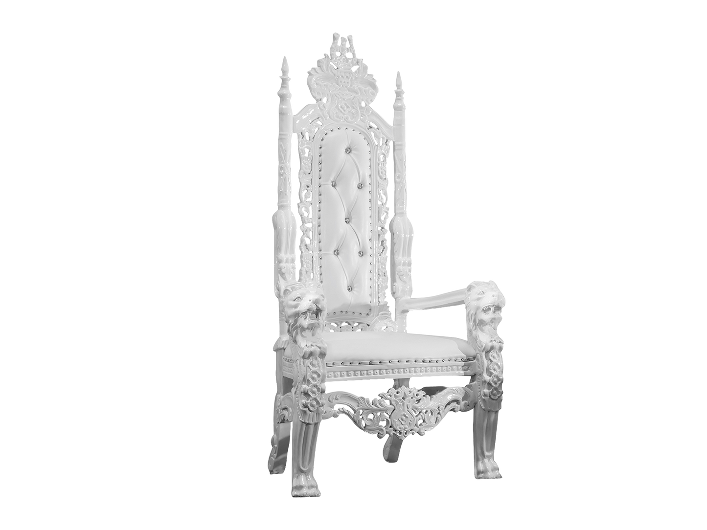 McQUEEN THRONE CHAIR - WHITE