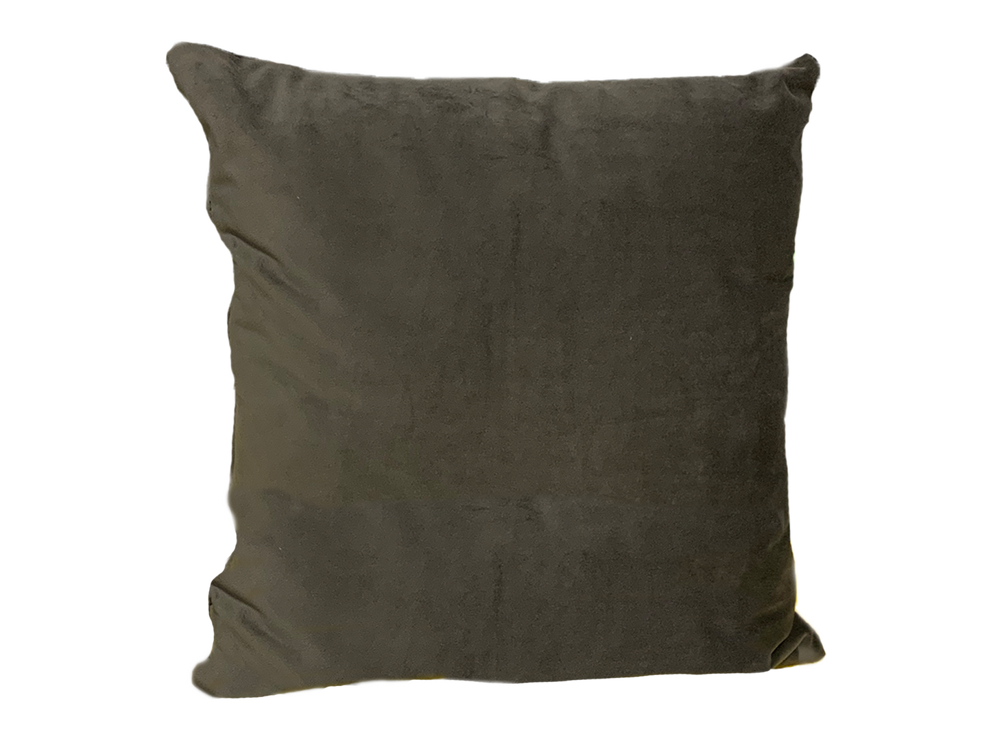 MICROSUEDE PILLOW - GREY