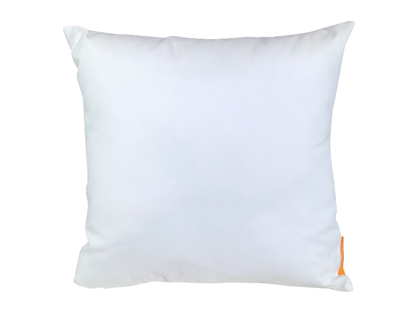 OUTDOOR PILLOW - WHITE - H 18" / W 18" LLL's Outdoor Pillow in White is a square weatherproof fabric pillow designed to add crisp white color accents to your outdoor event decor.